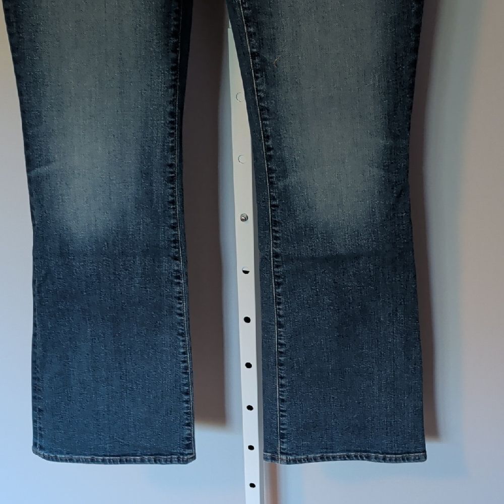 Edwin Dark Blue Flare Jeans - Picture 4 of 9